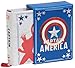 Marvel Comics: Captain America (Tiny Book): Inspirational Quotes From the First Avenger (Fits in the Palm of Your Hand, Stocking Stuffer, Novelty Geek Gift)