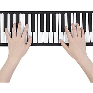WKLIANGYUANPING Pliant Piano 88 Keys Clavier Rouleau à Main Piano Clavier Piano Piano Portable Polable Piano Electronic… - Les Beatles, Paul McCartney, John Lennon, RIngo Starr, George Harrison WKLIANGYUANPING Pliant Piano 88 Keys Clavier Rouleau à Main Piano Clavier Piano Piano Portable Polable Piano Electronic… – Image 4