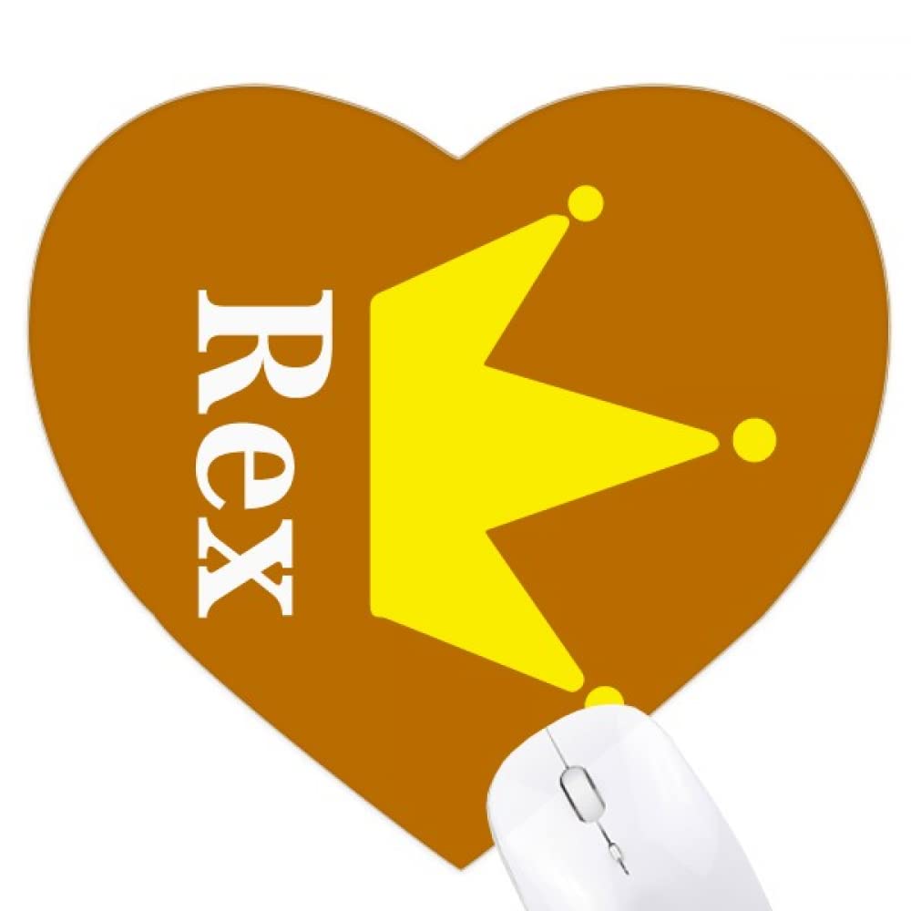 Rex Authority King Commander Kether Heart Mousepad Rubber Mat Game Office