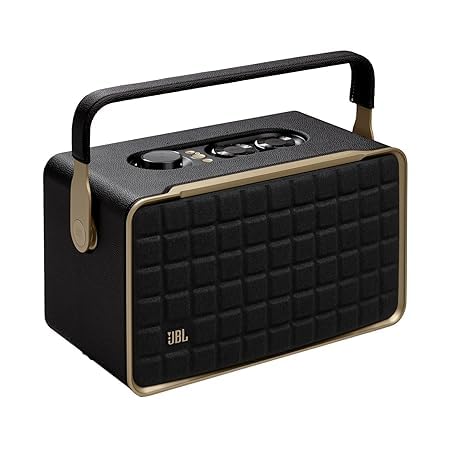 Image of JBL Authentics 300, Portable Smart Home WiFi Speaker & Music Streaming,Upto 8Hrs Playtime, Voice Assist & Bluetooth Connectivity,Automatic Calibration,Compatible with Google Home & Alexa