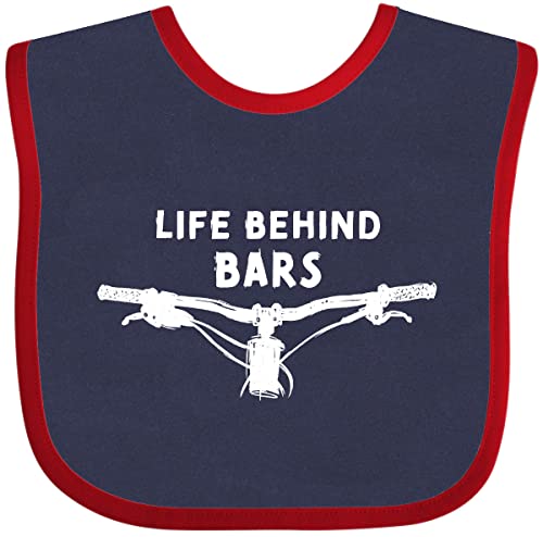 inktastic Life Behind Bars Mountain Bike Baby Bib