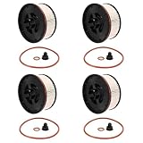 4Pcs 31920-S1900 for Diesel Filter Elements for Kia Sorento Fits for Hyundai Santa Fe 2.0 2.2 for