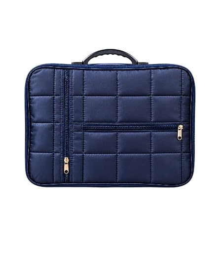 R Bundela Store Foldable Synthetic Travel Bag Blue Portable Handbag-image-46