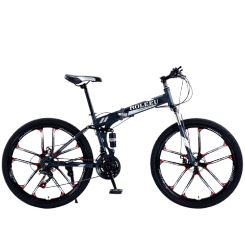 Dazzix���Y�f�|���܂肽���ݎ��]�ԁA24/26�C���`�A21/24/27/30�i�ϑ��A�f���A���f�B�X�N�u���[�L�A�f���A���T�X�y���V�����m���X���b�v�o�C�N �y�� ���N ���w�� �j�������p �ʋΒʊw �X���^�t�ȃ{�f�B �a�����v���[���g (�O���[/10���H