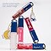 The Crème Shop Miffy Lip Oil with Key Chain and Miffy charms, Gloss Finish, Long Wear, Formulated with Jojoba Oil, Sunflower Oil to hydrate and plump lips, Korean formula - Dragonfruit