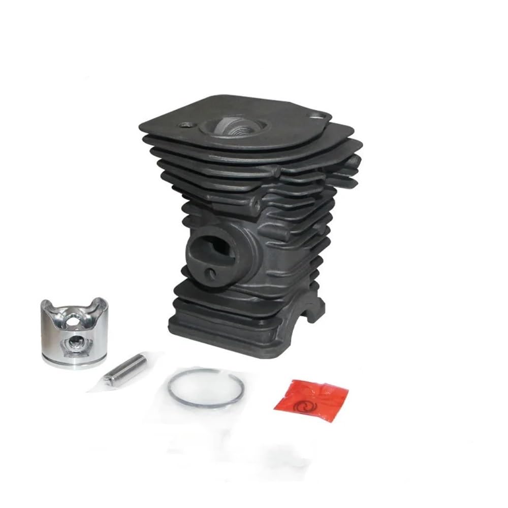 Kit Filtro Aria pistone Cilindro da 42 mm Adatto for Motosega Hus 340 345 350 503870276 537024002w paraolio Tubo di aspirazione AV Molla tampone Parti di Ricambio