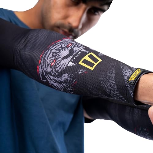 Image of Tiivra Arm Sleeves, UV & Tan Protection, 4 - Way Stretch Arm /Hand sleeves for Men, Women for Riding, Biking, Cricket, Running, Sports