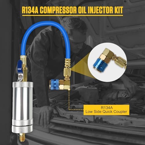 Buy AC Oil Injector Tool R134A Compressor Oil Dye Injector Car