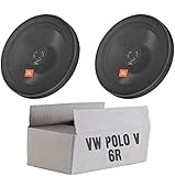 vw polo 6n türverkleidung ausbauen  JBL STAGE2 624  2-Wege  16,5cm Koax Lautsprecher - Einbauset passend für VW Polo 6R Front Heck - justSOUND