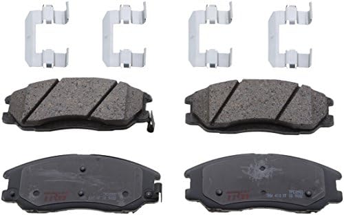 TRW Automotive TPC0903 Disc Brake Pad Set for Hyundai Santa Fe: 2001-2006 and other applications Front