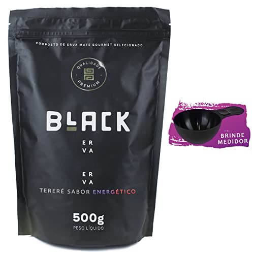 ERVA MATE PARA TERERÉ BLACK ERVA SABOR ENERGÉTICO