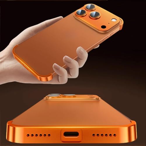 Coque iPhone 17 Pro anti-rayures légère en métal sans cadre