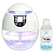 winwin clean Systemische Reinigung - AIR Blow III I Bluetooth I IONISATOR I LED I 3 LEISTUNGSSTUFEN I INKL. LUFTREINIGUNGS-Konzentrat Fresh AIR 'Zero' 500ML
