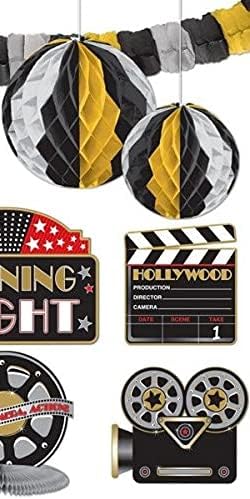 Amscan Movie Night Decorating Kit, 10 Ct.