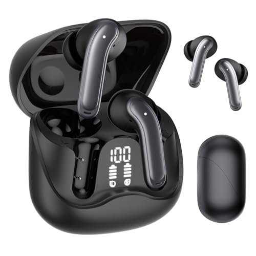 Audiocore AC591 Pro Casque sans Fil – Technologie Hybride ANC, ENC, 6 Microphones, 33 Heures d'autonomie, Bluetooth 5.4, Application Intelligente, Mode Mono, égaliseur configurable