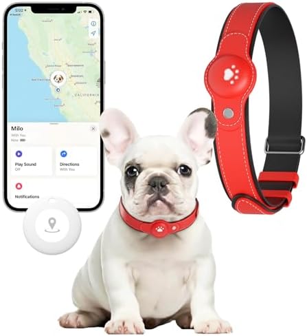 New GPS Tracker for Dogs: Smart Pet Collar with Real-Time Trackin...