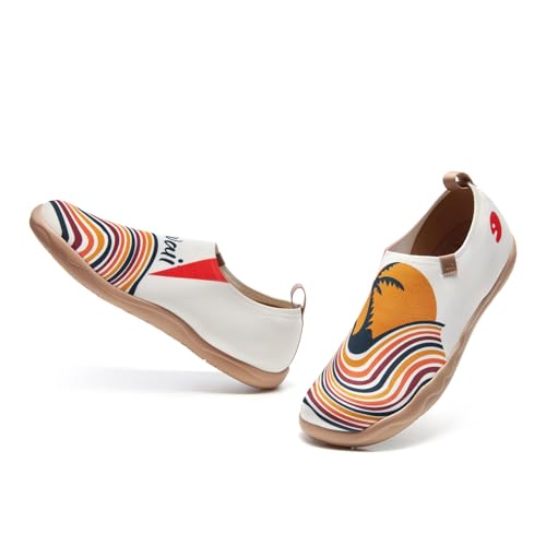 UIN Men's Art Travel Shoes Slip On Loafers Hawaii Vacation Comfort Lightweight Fashion Sneaker4
