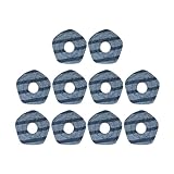 Estas almohadillas de microfibra atrapan el polvo como imanes, atrapándolo en las fibras en lugar de dispersarlo. Sus pisos se mantienen limpios por más tiempo, y su robot no solo redecorará la suciedad.