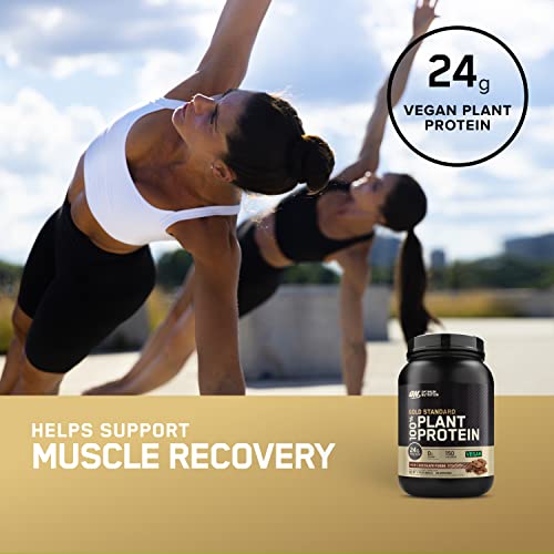 image for Optimum Nutrition Gold Standard 100% Plant Based Protein Powder, Glute