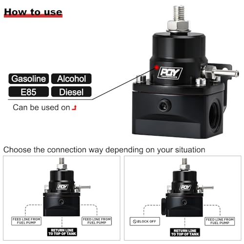 Pqy FPR88-QY Fuel Pressure Regulator Kit 3-70Psi thumb #2