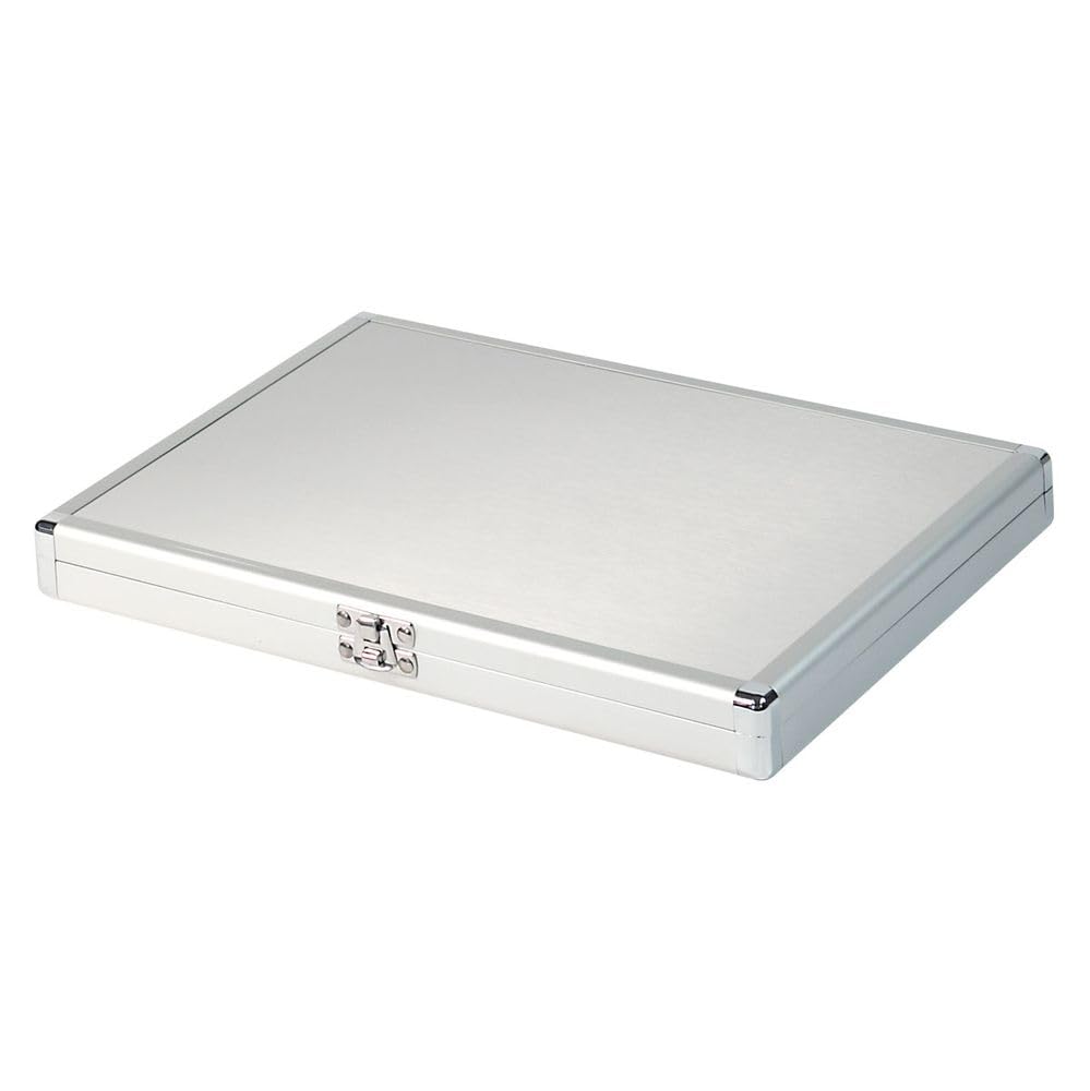 LINDNER Das Original Estuche de Aluminio para 20 marquitos para Monedas o cápsulas CARRÉE/Octo - Edición Especial
