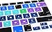 WYGCH Final Cut Pro X Shortcuts Hot Keys Silicone Keyboard Cover Keyboard Skin for MacBook Pro 13
