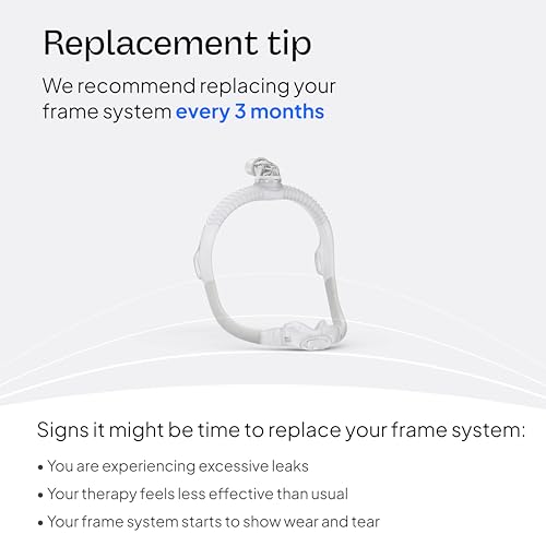 Image of ResMed AirFit N30i Frame System, Small Frame /Small-Wide Cushion | CPAP Replacement Frame System for CPAP Mask- Headgear Not Included, Premium CPAP Accessories