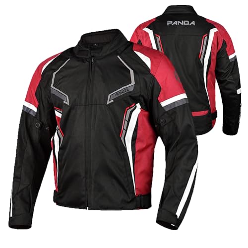 Image of Motorcycle Jacket for Men & Women All Season Hi Viz Armored Safe Riding Enduro Dual Sport Motorbike Adventure Touring Jacket
