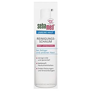 Sebamed Unreine Haut Reinigungsschaum, Gesichtsreinigung bei fettiger und unreiner Haut, ohne Mikroplastik,150 ml (1er…