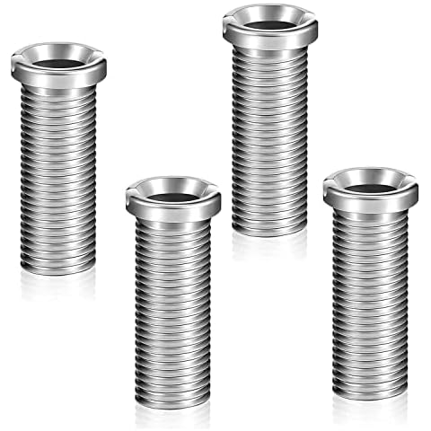 WACH AUF 4 Pcs Sink Basket Screw 35mm Stainless Fastening Accessories Connector Strainer Sink Basket Strainer Plugreplacement for Sink Wash Basin Strainer Plugs Cover