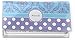 Purple Damask & Dots Vinyl Checkbook Cover (Personalized)