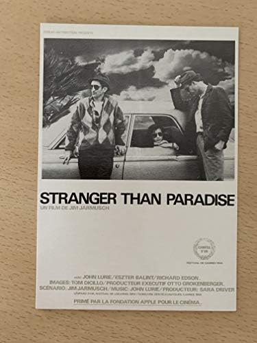 Stranger Than Paradise - Jim Jarmusch - 10x15cm - CARTE POSTALE/Postcard