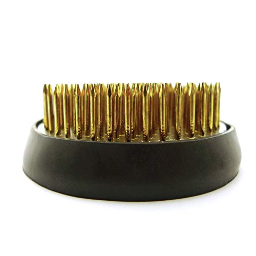 Groupcow Flower Frog Round Holder For Arrangements 2.4" Inch #TOP3