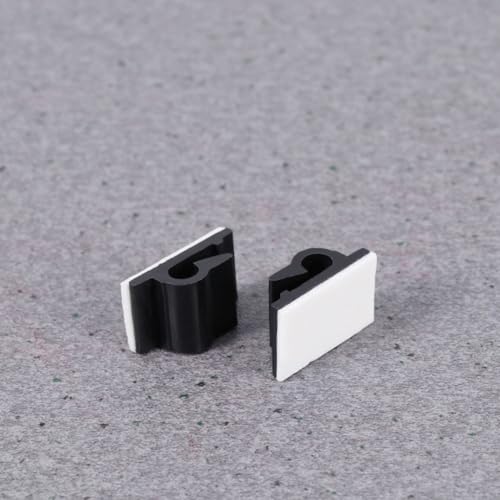 Clips sujeta cables BETOOKY autoadhesivos de doble cara para oficina 5