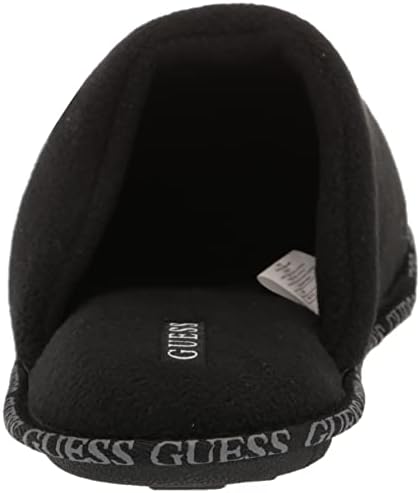 Guess Men's XAMIRO Slipper, Black, 10 | Image 2