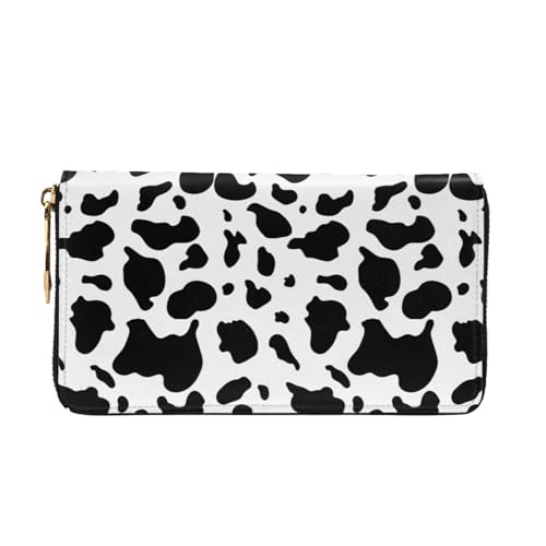 Women's Long Clutch Wallet, Vegan Leather Zipper Purse | Lightweight Large Wristlet & Fashion Bag2