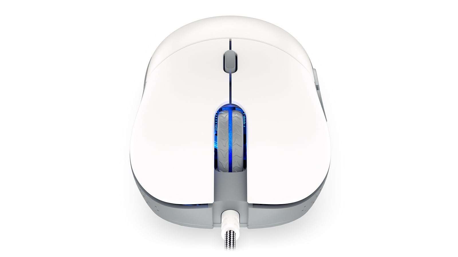ENDORFY GEM Plus Onyx White, mouse da gaming leggero, sensore PixArt PAW3370, 19 000 DPI, EY6A011