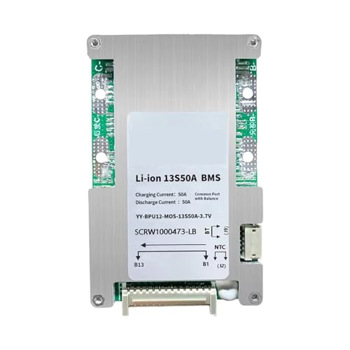JKDND Batteria Agli Ioni Di Litio 13S BMS 48V 50A