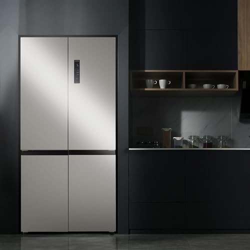 Nutrifrost 4 Door Side-By-Side Refrigerators 18.4 Cubic Feet No Frost Freestanding Freezer Fridge,Full Size Refrigerator thumb #4