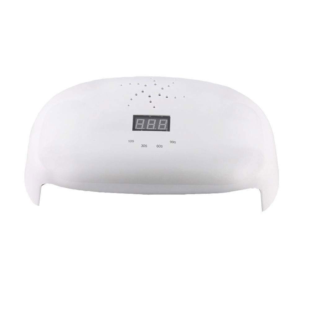 Smalto for Unghie-Smalto for Gel con e asciuga Unghie Asciugacapelli Professionale for Tutti i Gel Adatto a Piedi a Due Mani con sensore Timer