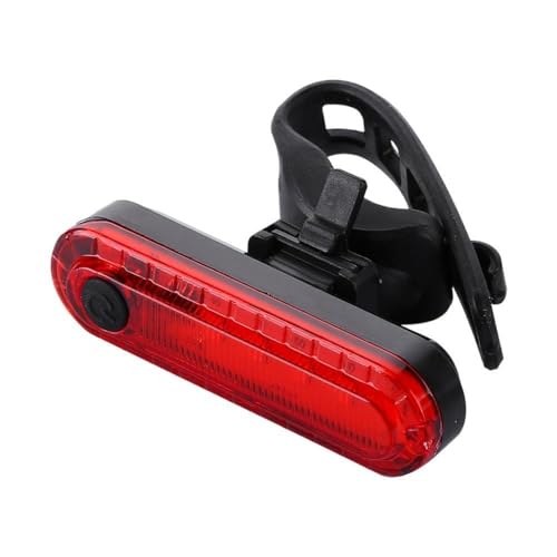Feu arrière de vélo rechargeable accessoire cyclisme sécurité casque blanc rouge