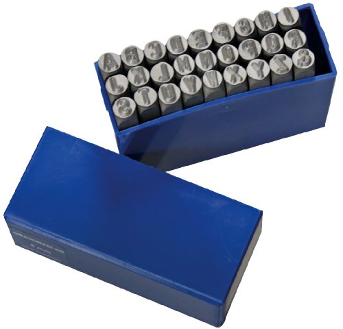 SW-Stahl 08804L Buchstaben-Prägestempelset 27-teilig