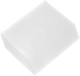 Filme FEP Folha de Filme de Liberação Transparente 280 * 200mm Espessura 0.1mm Alta Transmitância Resistência Compatível com Impressora 3D Wanhao D8 D7 DLP Photon SLA UV Resina, 10pcs