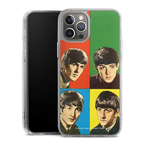 DeinDesign Coque magnétique Coque avec MagSafe Compatible avec Apple iPhone 12 Pro Rock ‘n’ Roll Visages The Beatles - Les Beatles, Paul McCartney, John Lennon, RIngo Starr, George Harrison DeinDesign Coque magnétique Coque avec MagSafe Compatible avec Apple iPhone 12 Pro Rock 'n' Roll Visages The Beatles