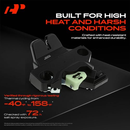 Image of A-Premium Trunk Latch Compatible with Toyota Corolla 2014-2019 Sedan, Rear Tailgate Lock Latch Actuator