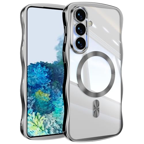 �yJOOBOY�z �X�}�z�P�[�X �Ή� Galaxy s25 �P�[�X MagSafe�Ή� �N���A ���� �����Y�t�B�����ی�J�o�[ �g�` �y�E�F�[�u�G�b�W&�����ȃ��b�L���H�z ������TPU�f�� �\�t�g �Ռ��z�� �X�g���b�v�z�[���t�� �M�����N�V�[S25 �g�ѓd