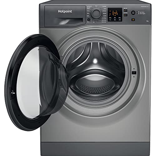 Hotpoint NSWF 946 GG UK 9kg 1400rpm Anti-stain Washing Machine - Grapite - Image 3