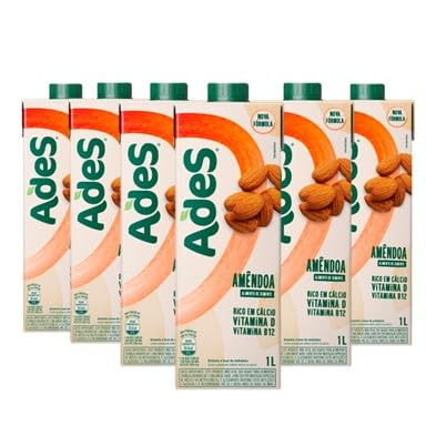 Pack de Ades Seeds Amêndoas 1L 6 unidades