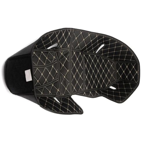 Doublure de coussin de siège de moto finition premium Black line