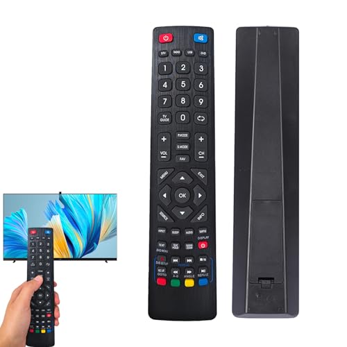 Télécommande de Rechange Universelle pour TV Blaupunkt– Préconfigurée et Prête à l’Emploi, Compatible Smart TV et 3D, Design Ergonomique, Contrôle...